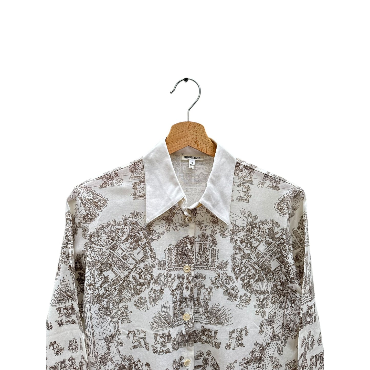 Martin Margiela White Printed Shirt