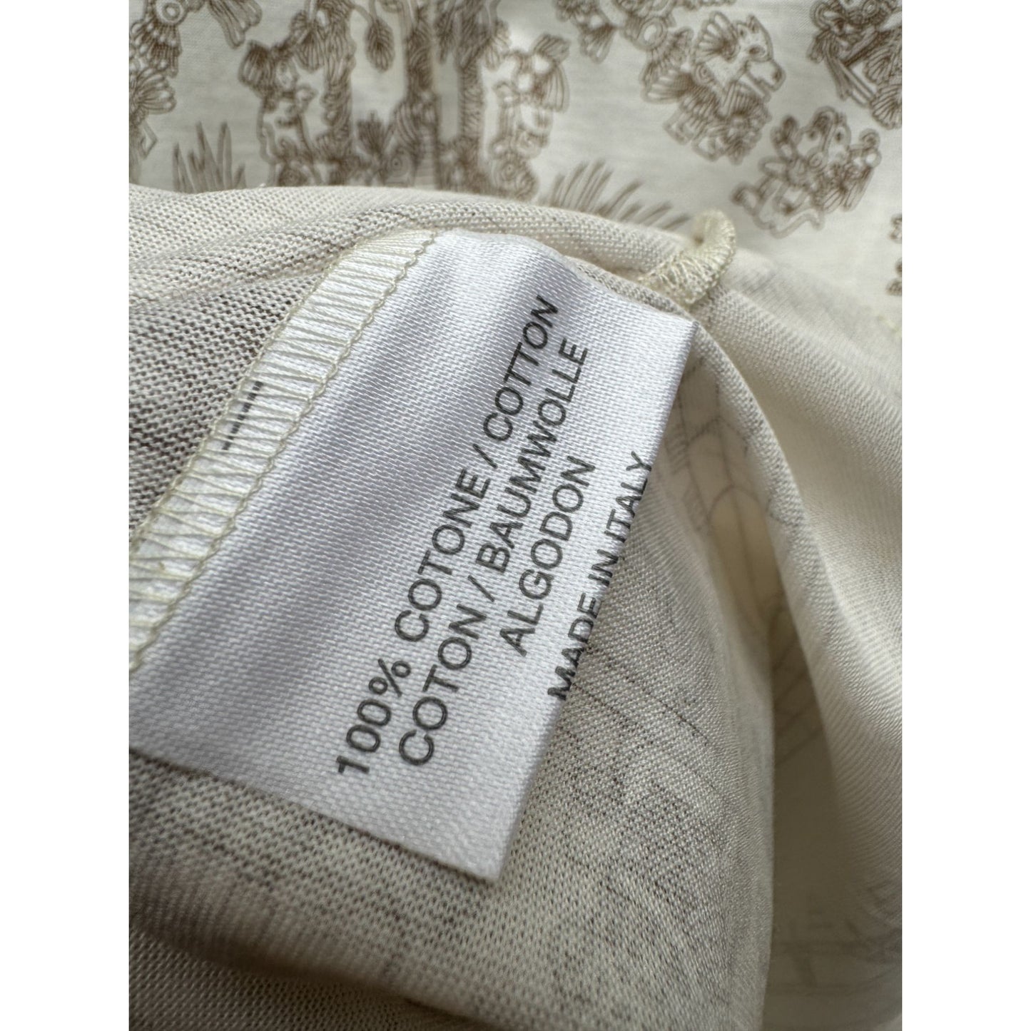 Martin Margiela White Printed Shirt