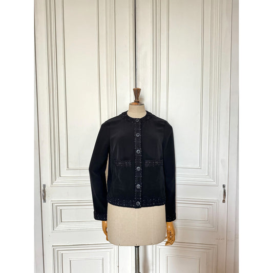 2000 Black Acetate Jacket 