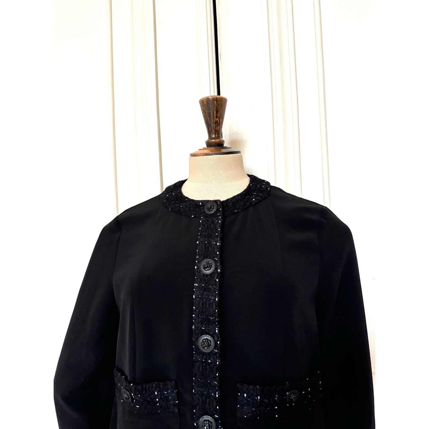 2000 Black Acetate Jacket 