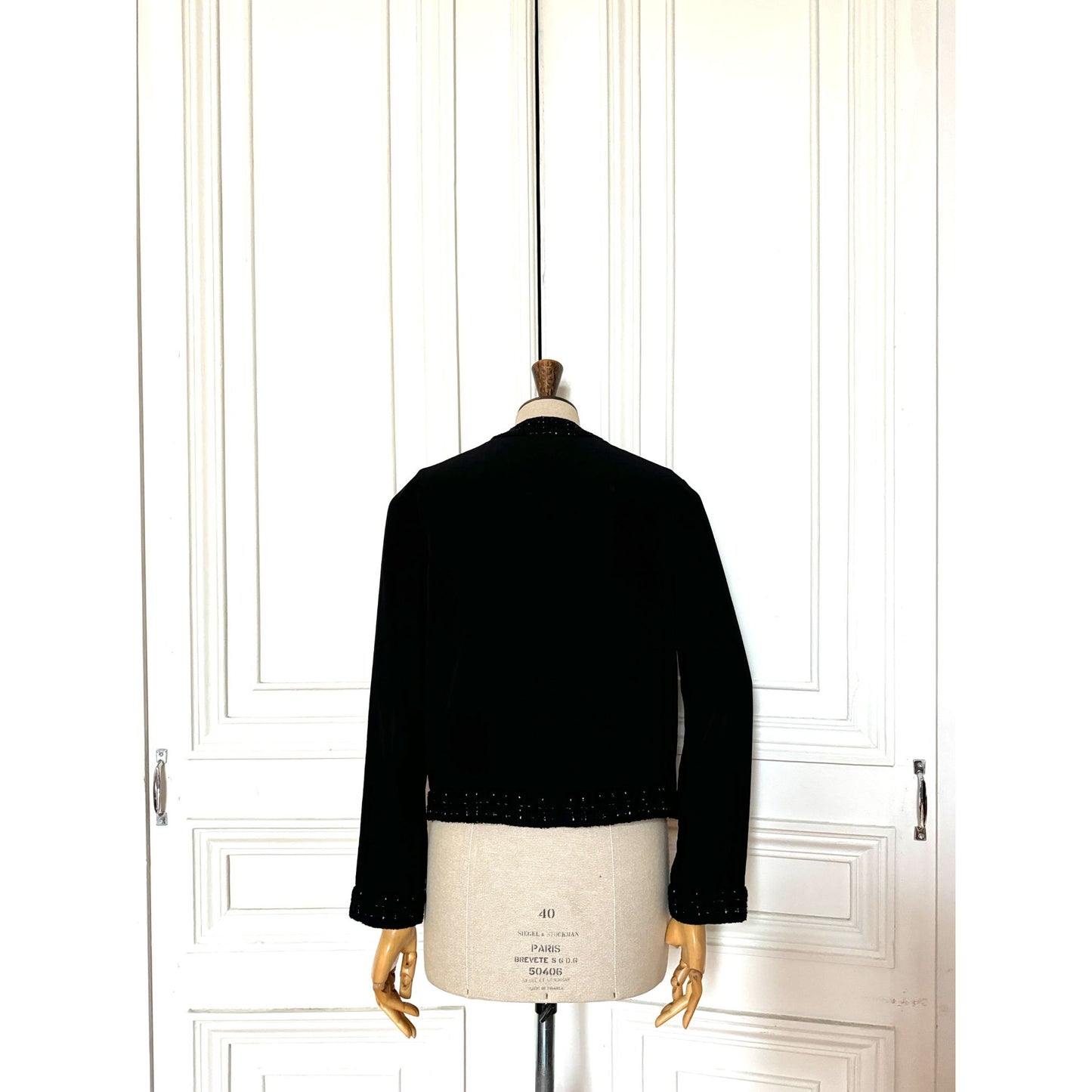 2000 Black Acetate Jacket 