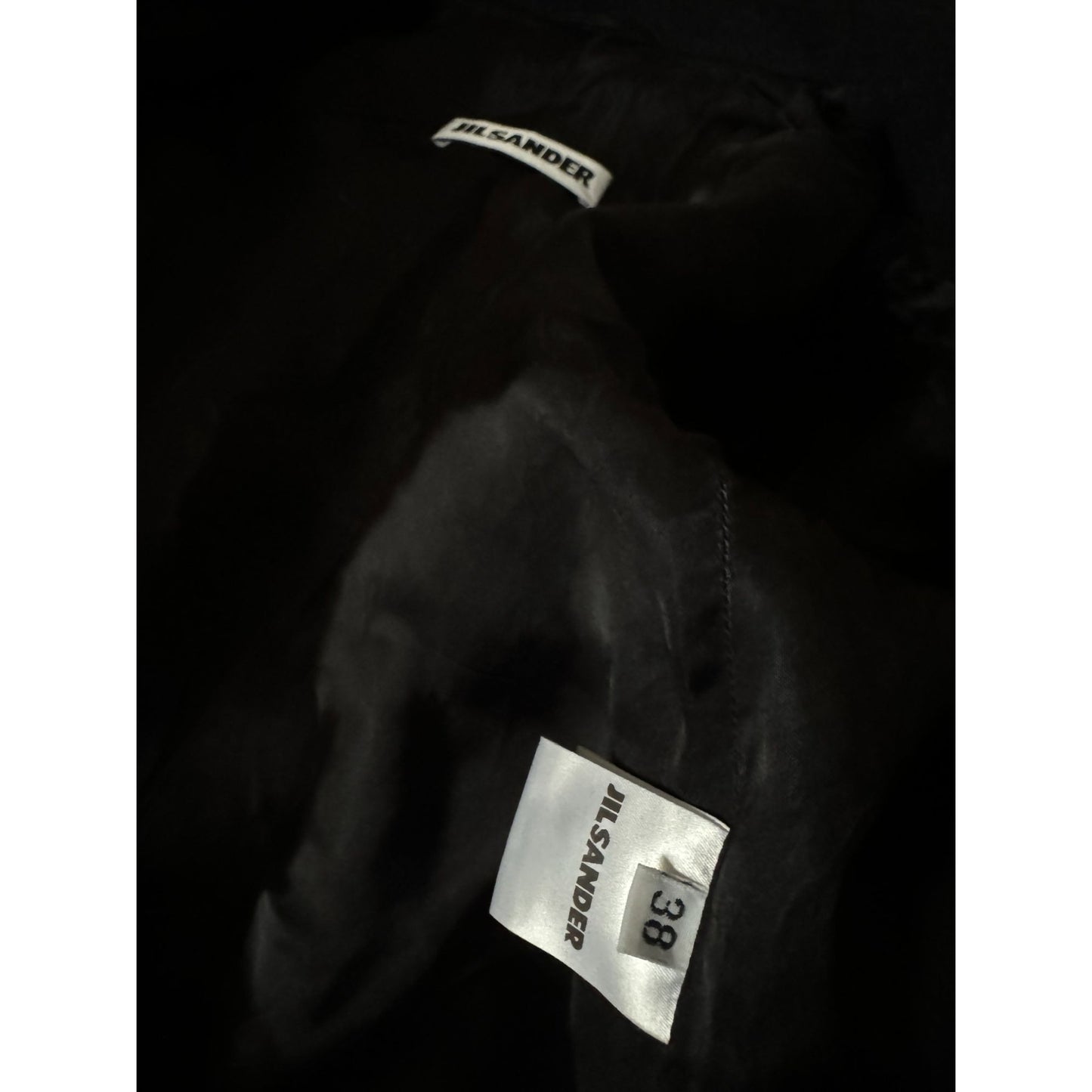 1990s Dark Navy Wool–Cashmere Long Coat