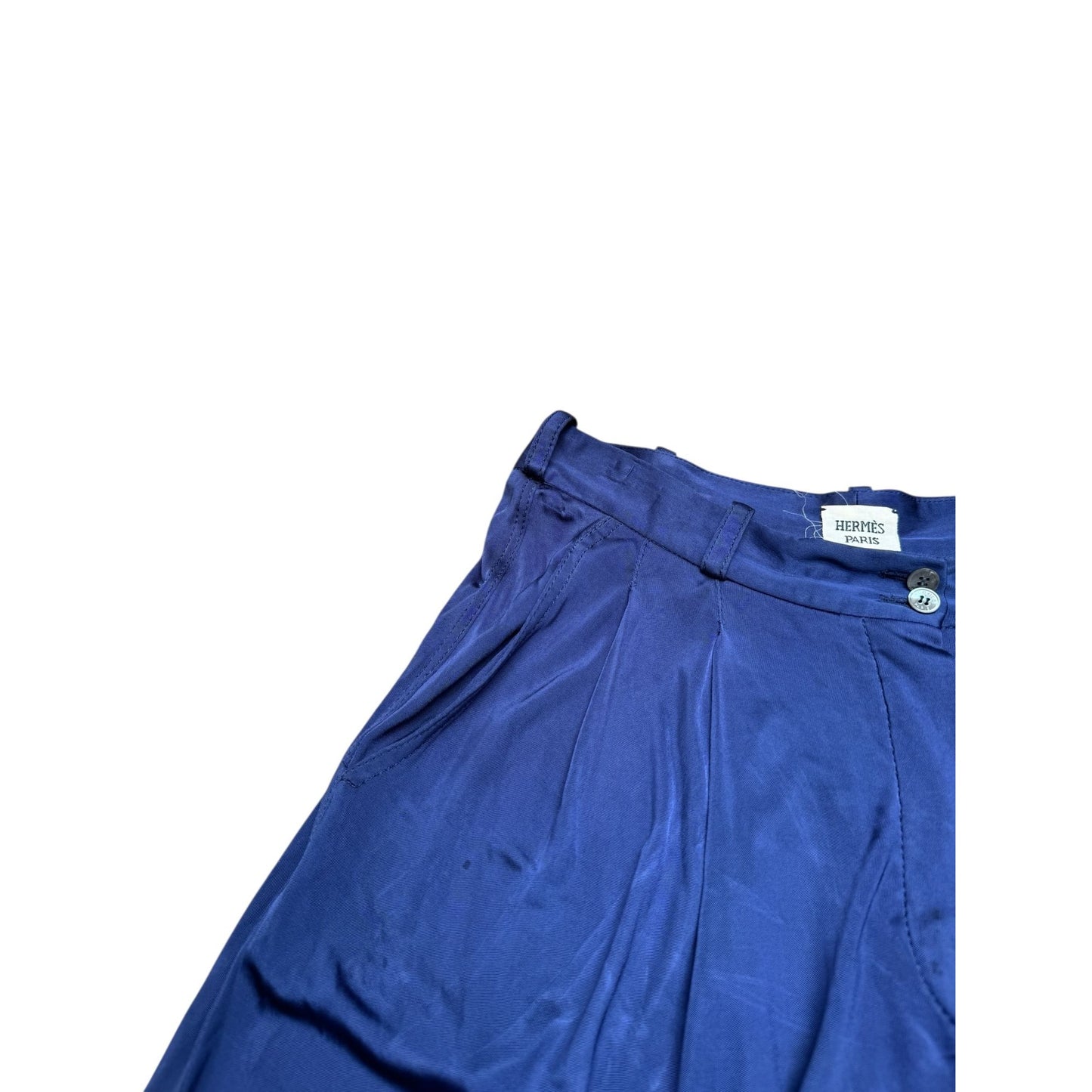 Navy 3/4 Length Pants