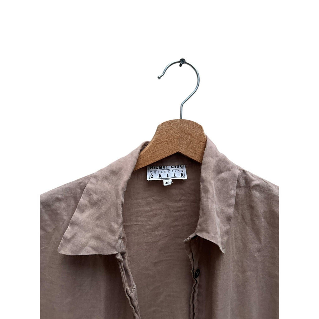 Brown Cotton Shirt