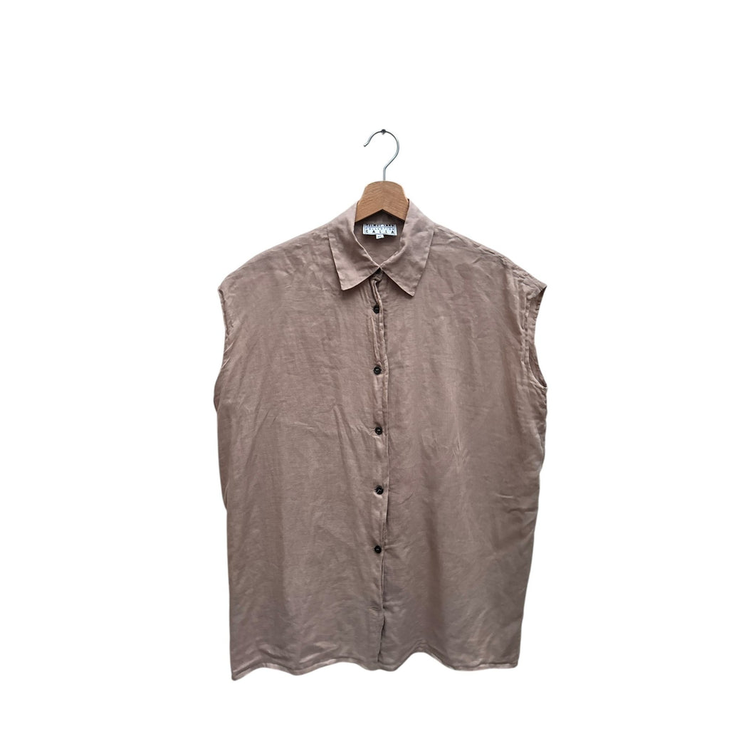 Brown Cotton Shirt