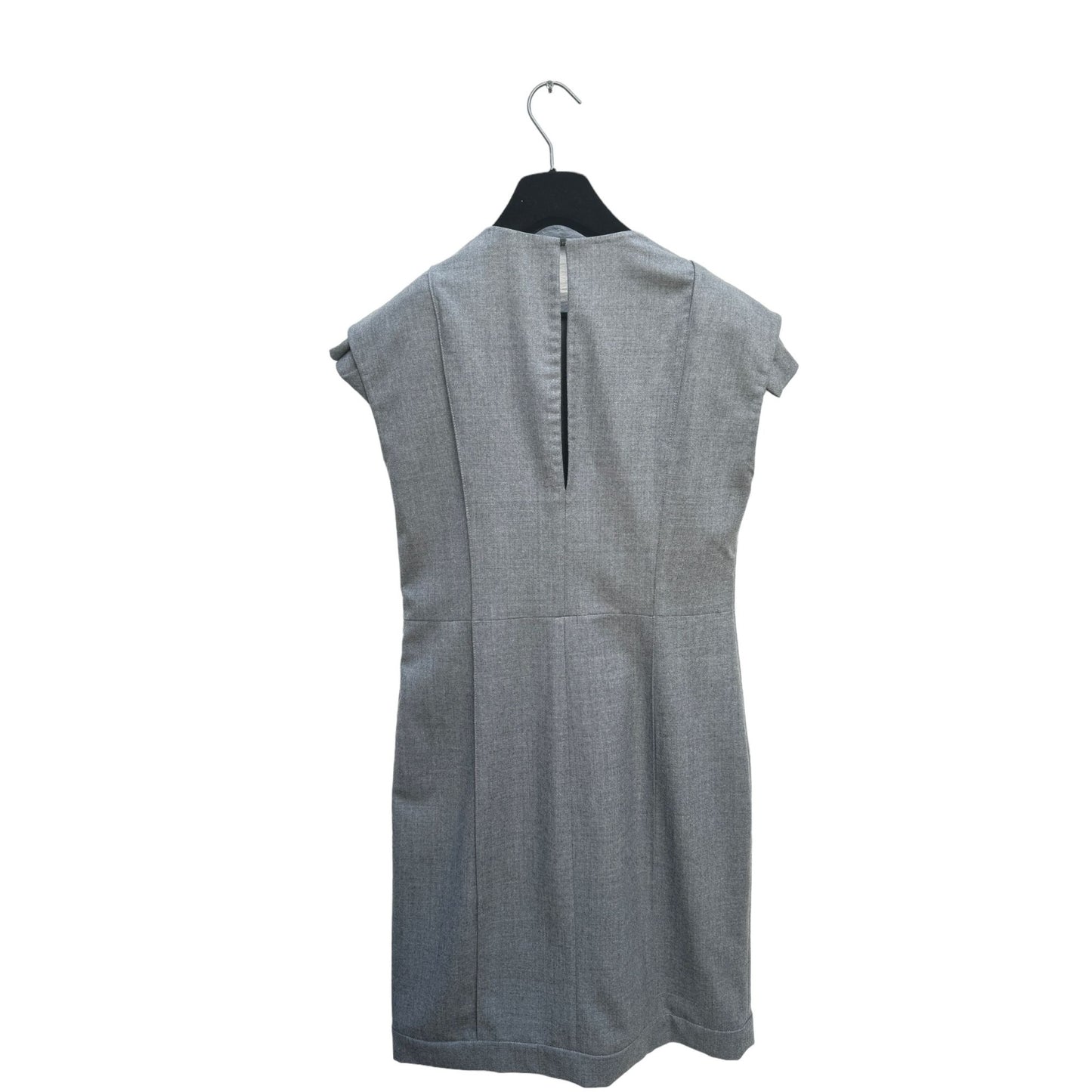 Dark Grey Wool Dress