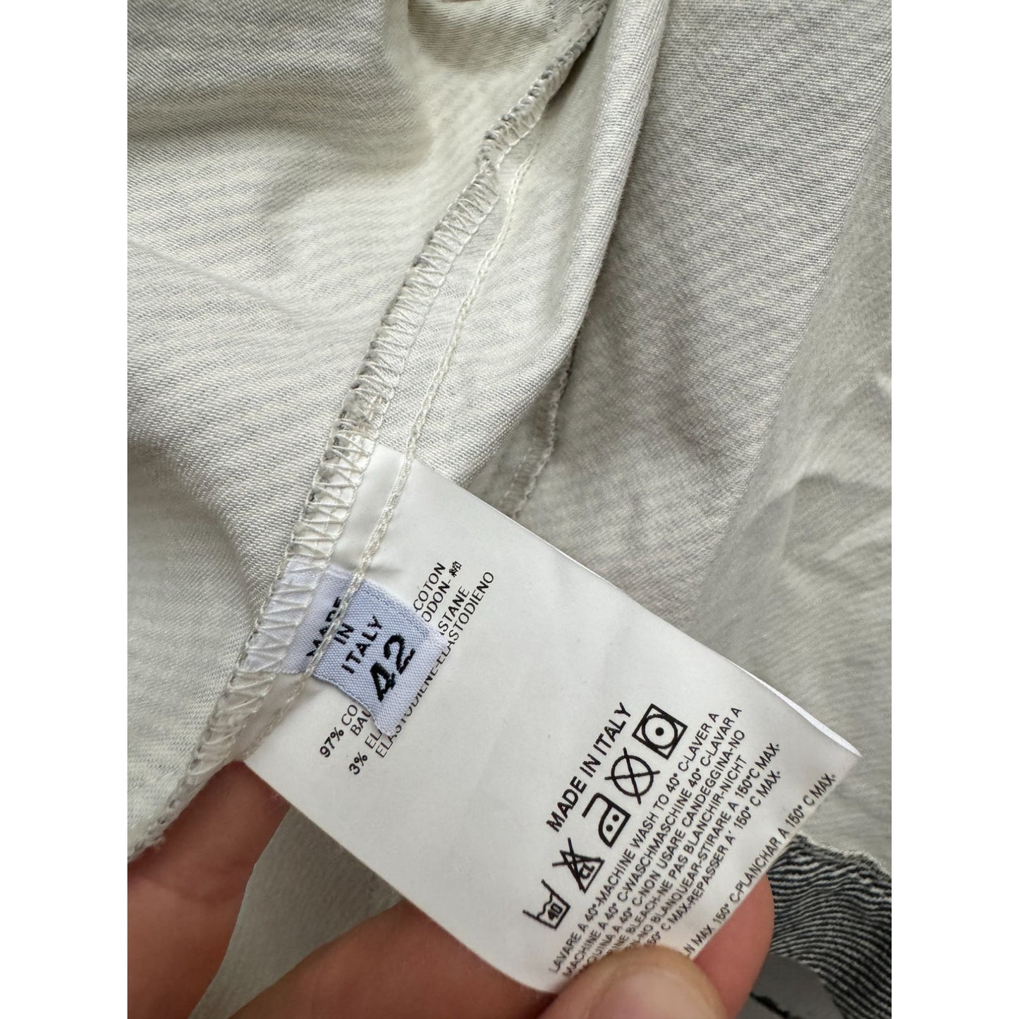 SS 2004 Vintage Grey Cotton Jacket