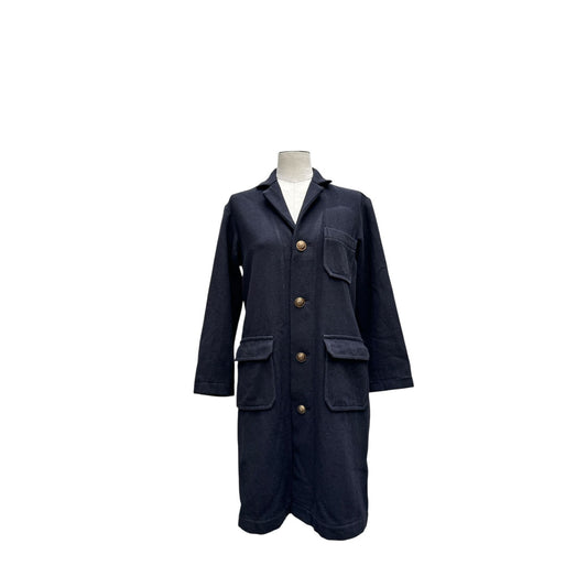 Vintage Navy Wool Coat