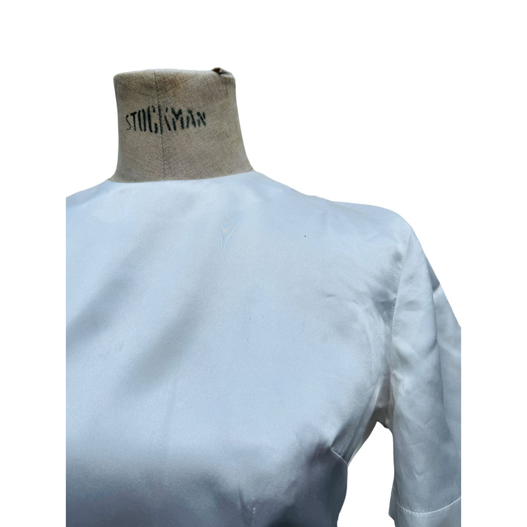 Uniform Ecru Silk Like Longsleeves