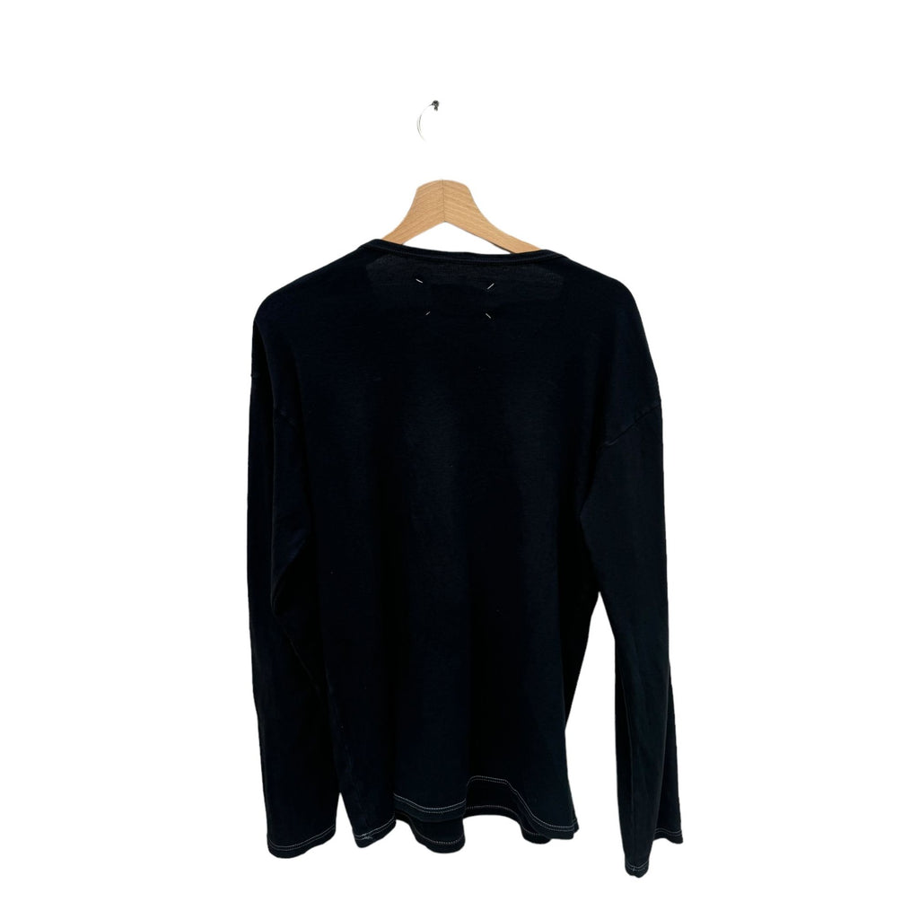 Artisanal Black Longsleeves  Size L fits M