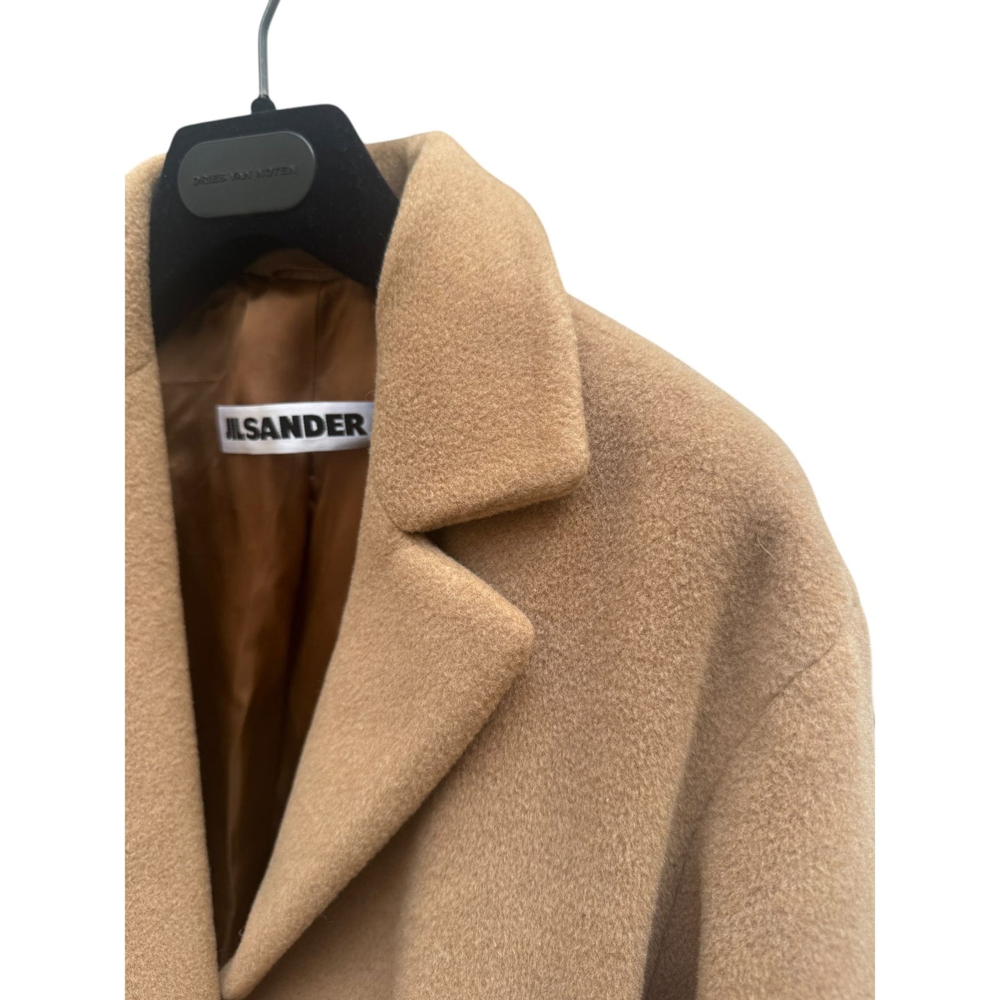 Brown Wool Belted Coat