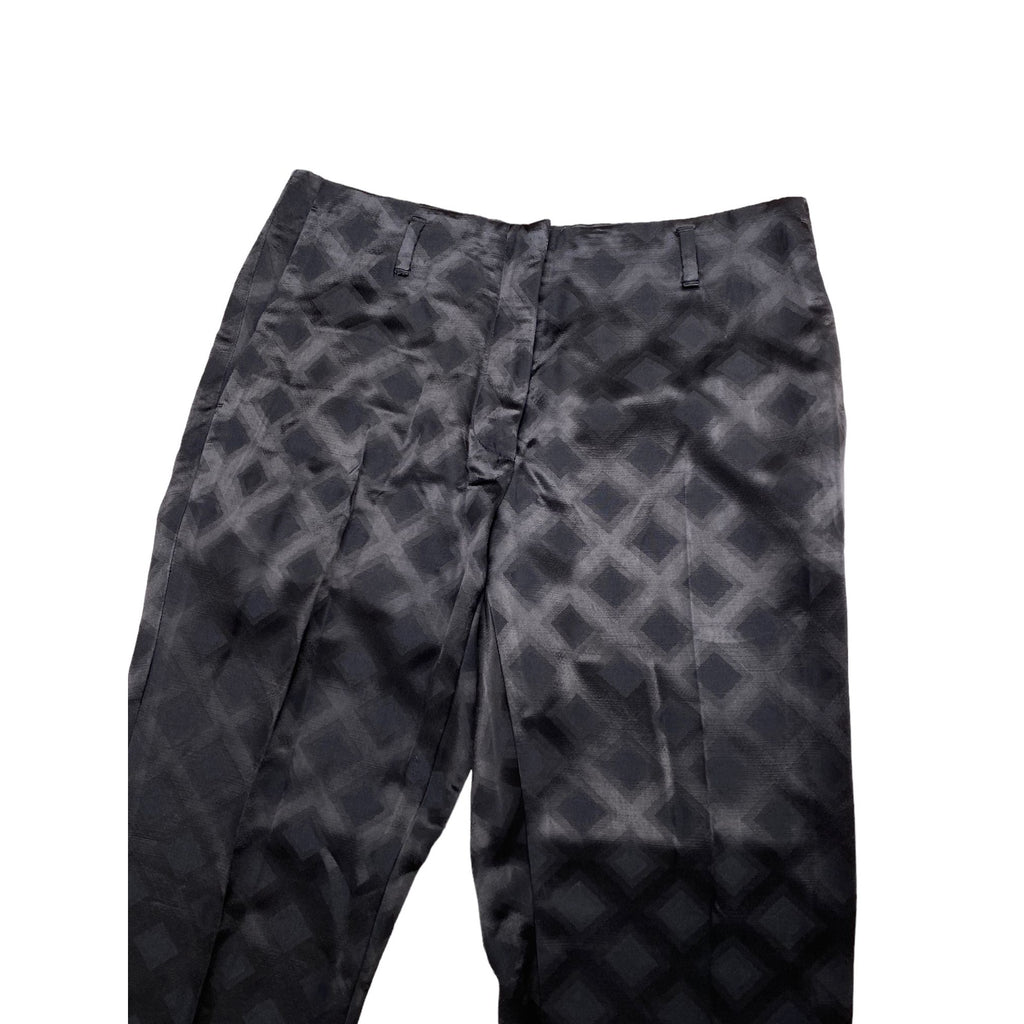 Black Viscose Pants