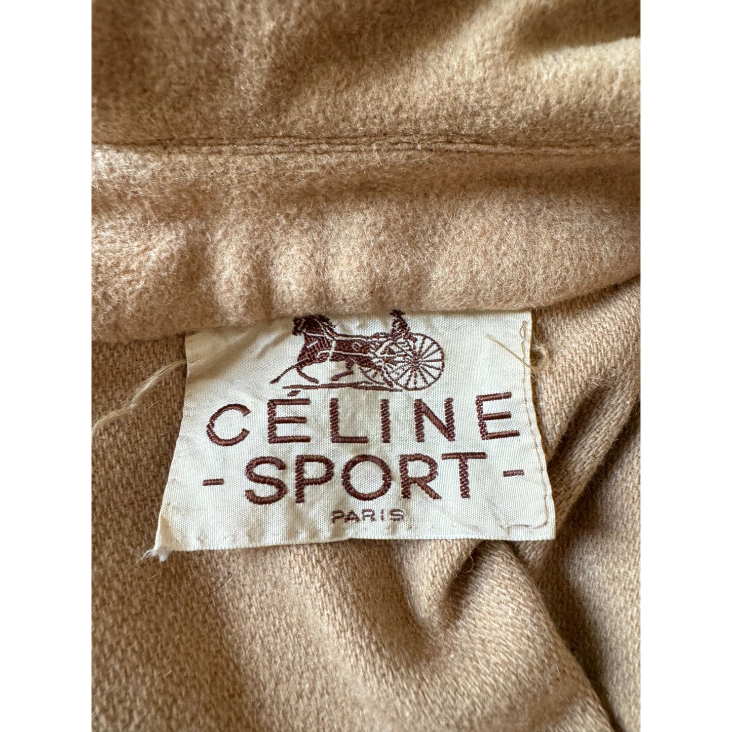 1970s Brown Wool Cape