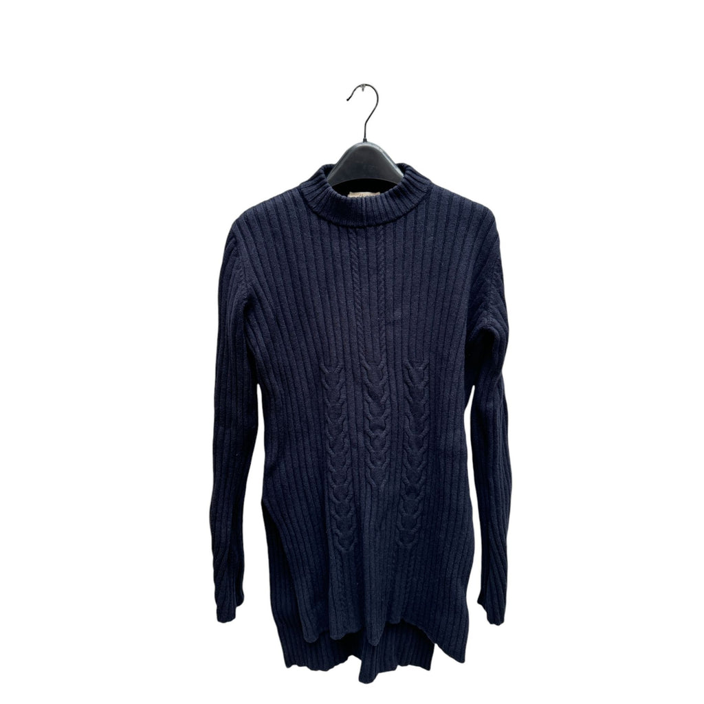 Phoebe Philo Navy Wool Heavy Knit