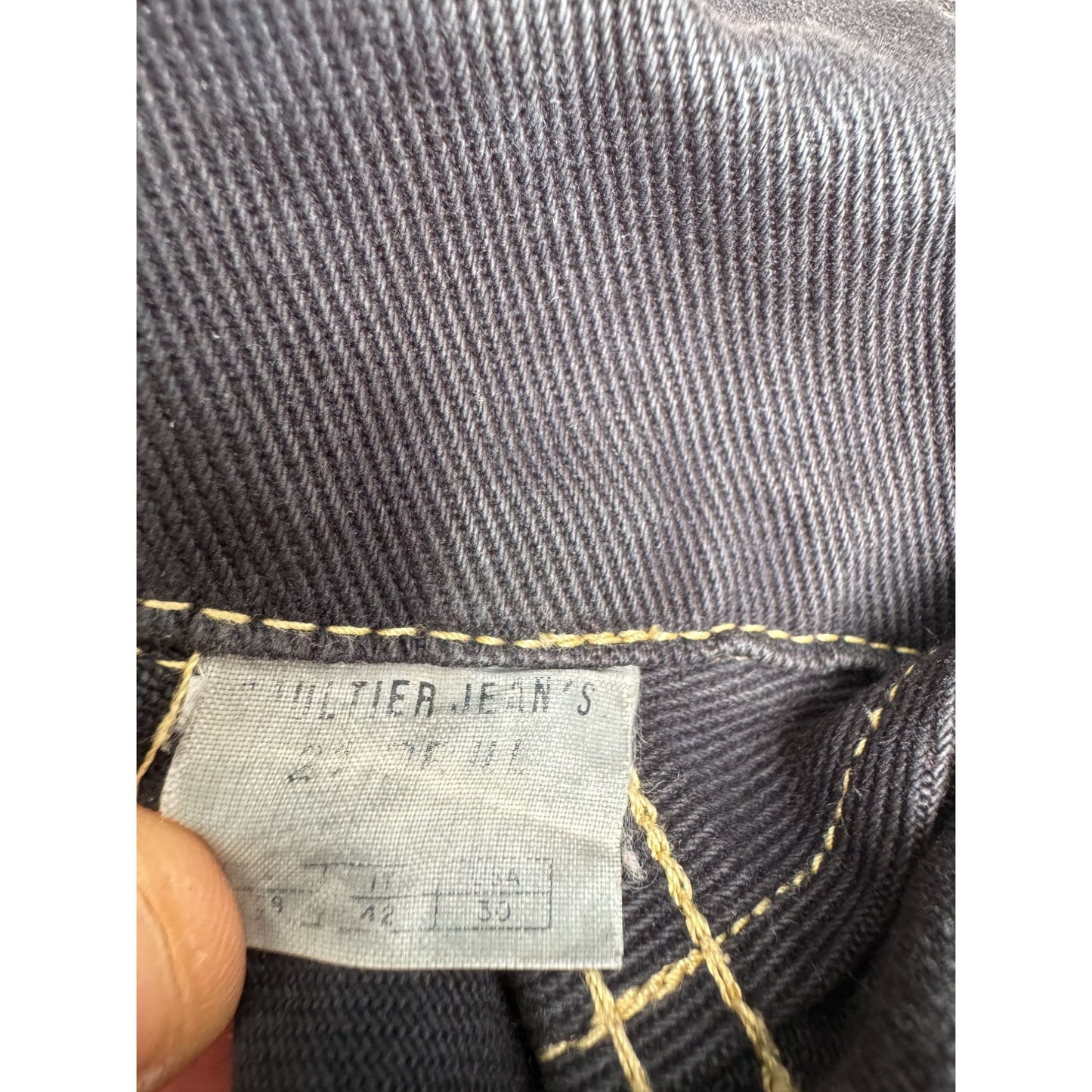 Vintage Black Cotton Jacket