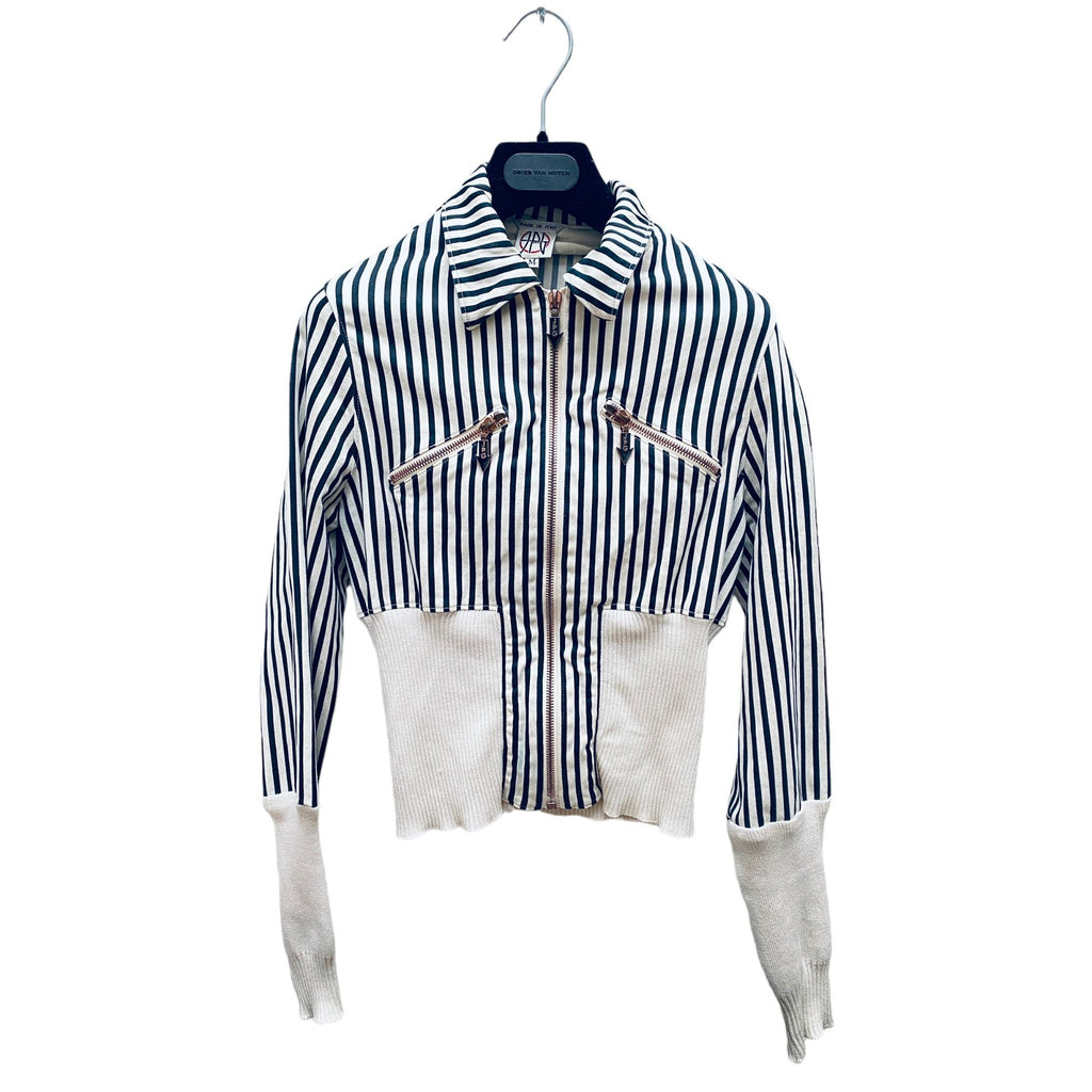 Jean Paul Gaultier Vintage JPG Striped Jacket  Size M fits S