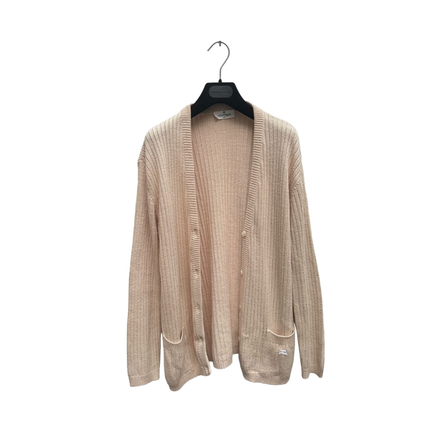Beige Knitted Cardigan