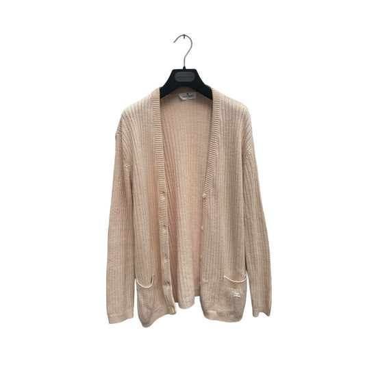 Beige Knitted Cardigan