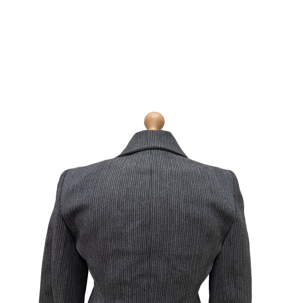 Grey Wool blazer Jacket