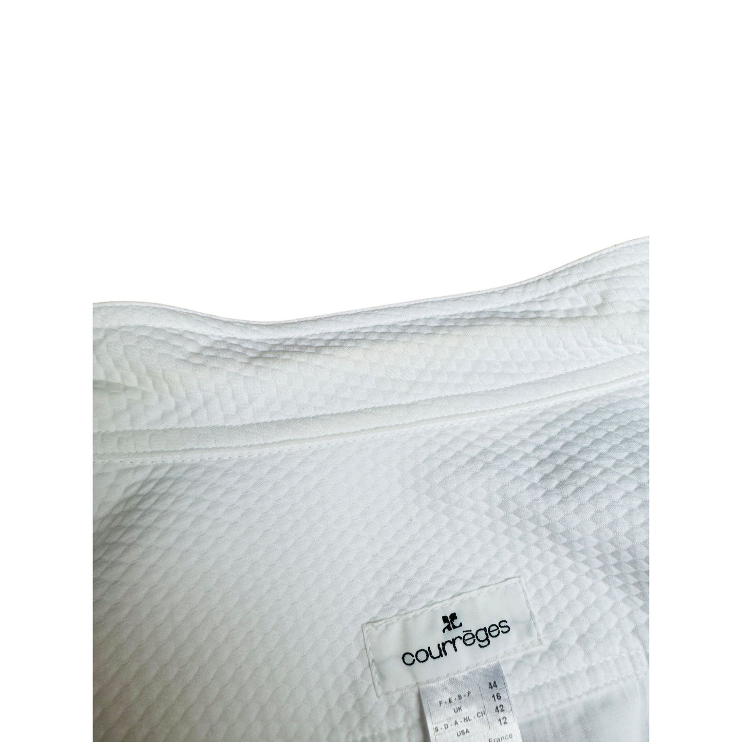 Vintage White Cotton Jacket