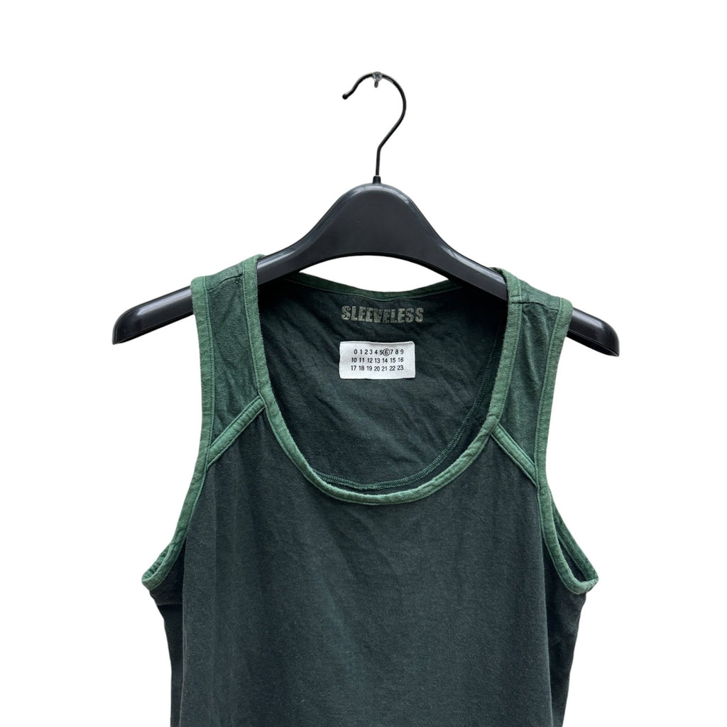 SS 2004 Forest Green Grey Tank top