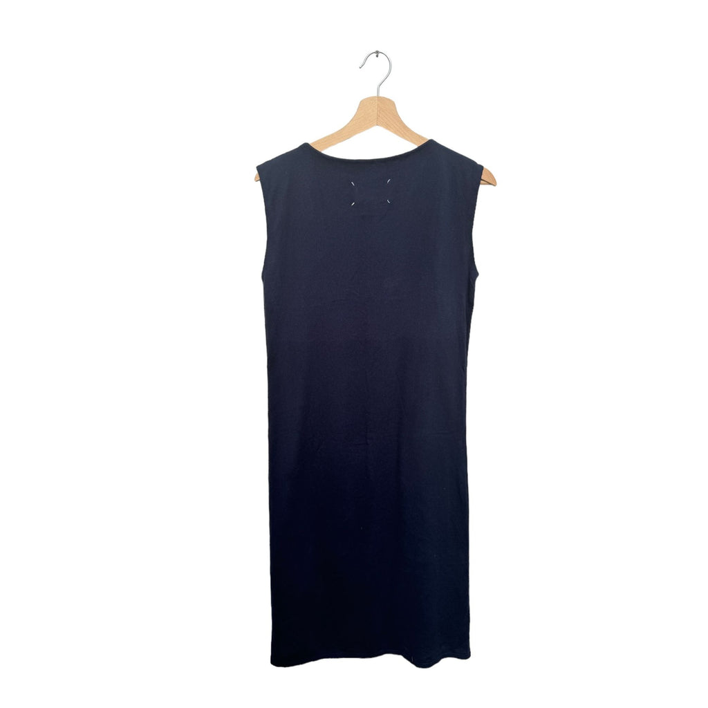 Dark Navy Wool Dress Line 1