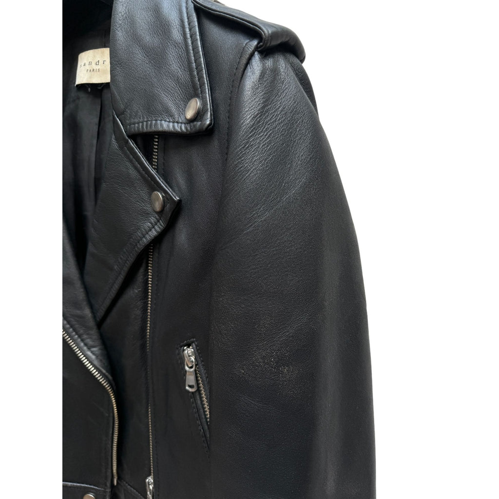 Black Biker Leather Jacket