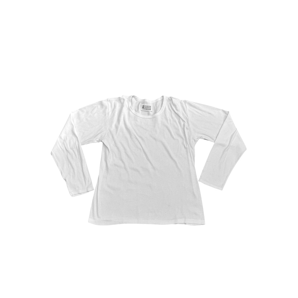 0 10 Artisanal White Longsleeves