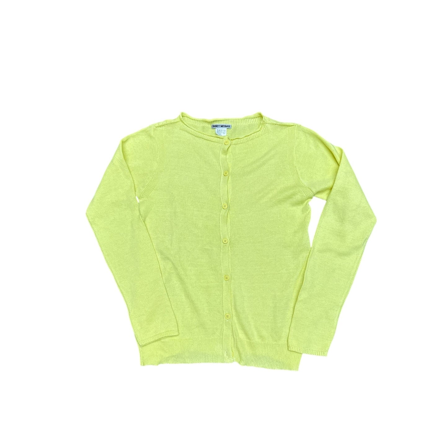 Light Yellow Cotton Cardigan