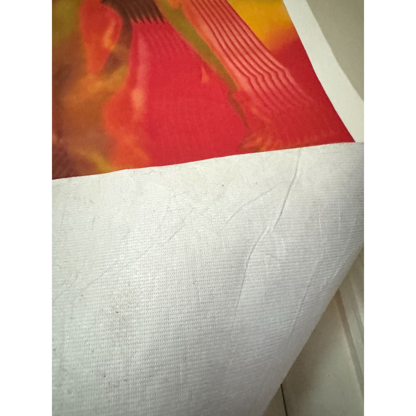 SS 2020 Orange Wide Fabric Panel