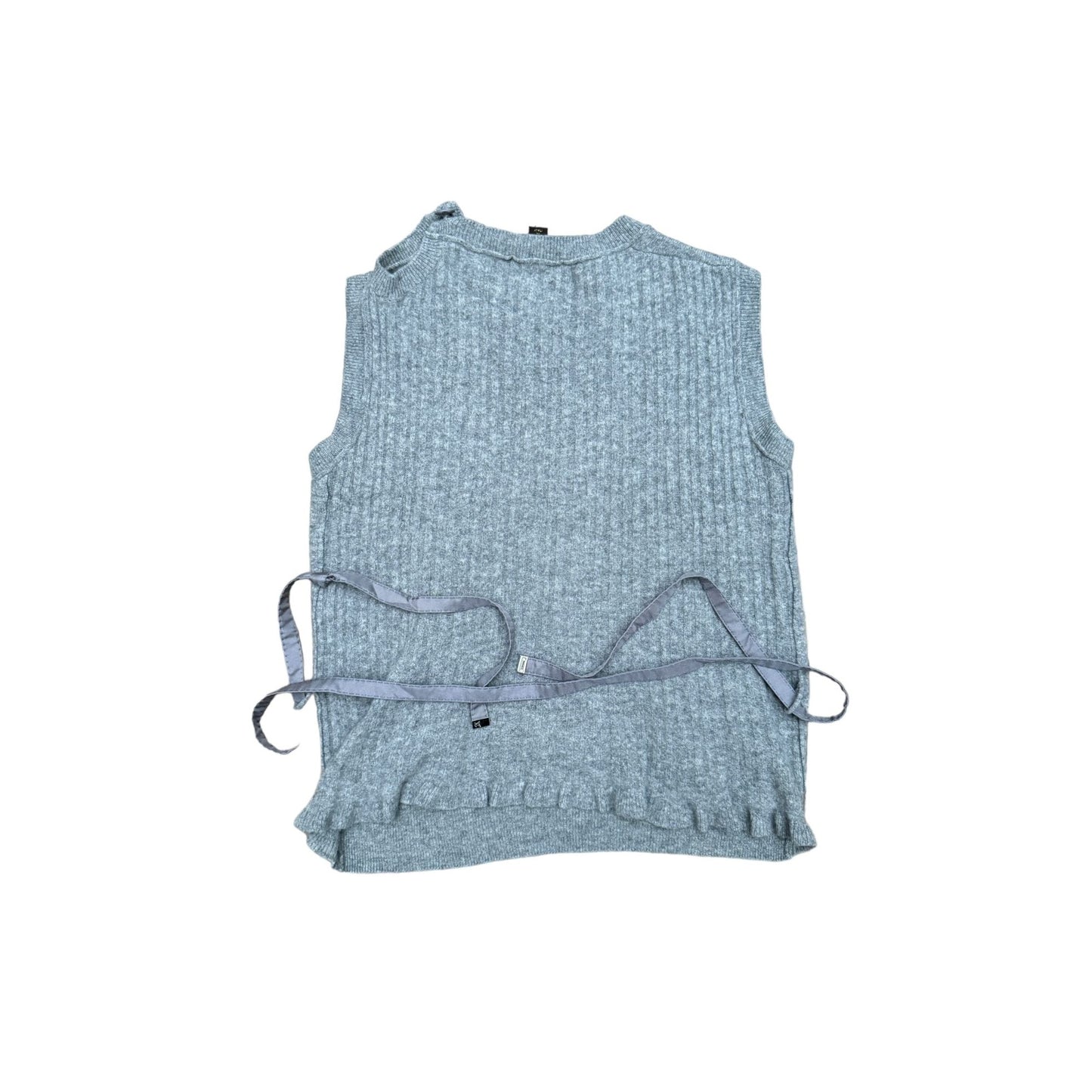Grey Wool Cashmere Vest  Women