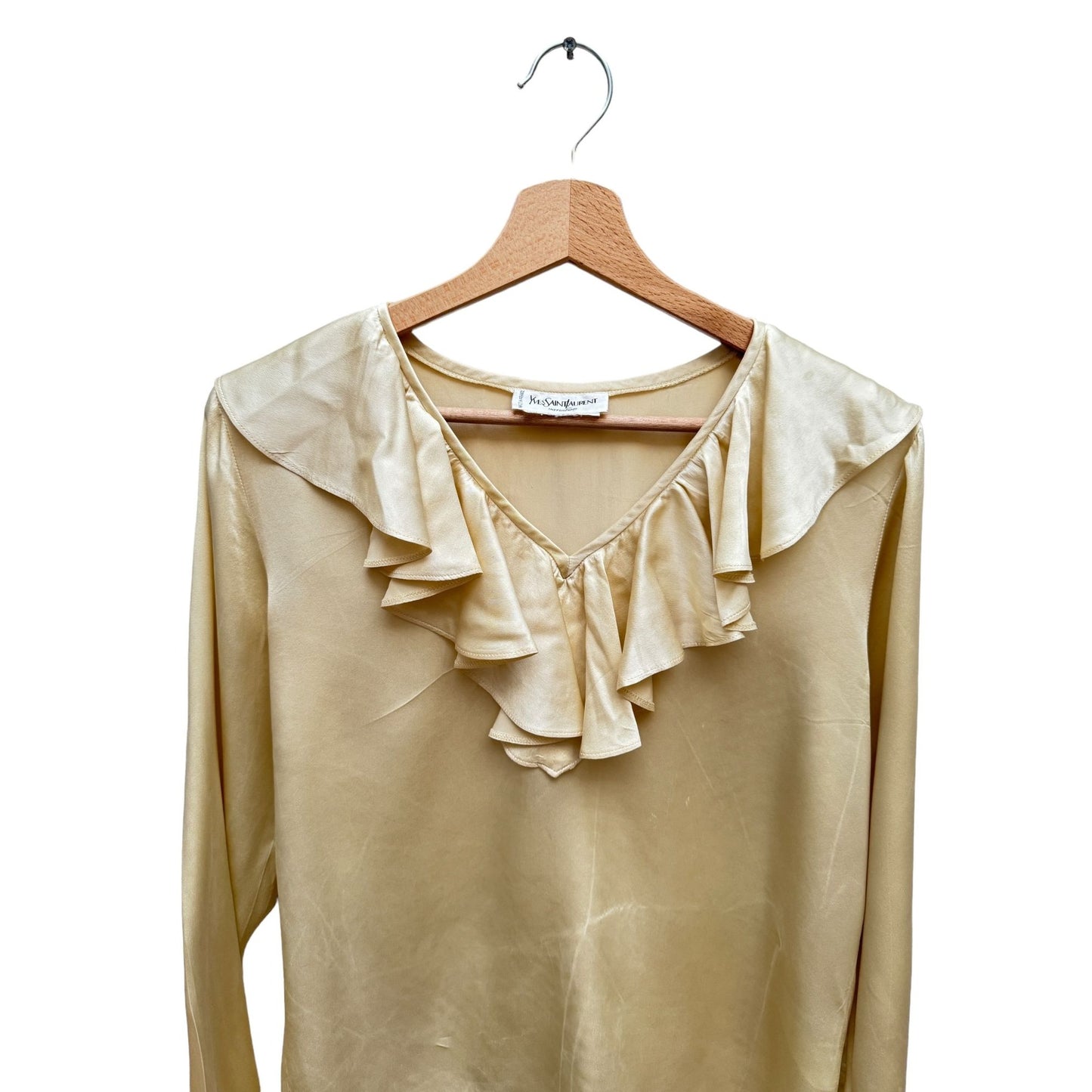 Champagne Silk Shirt
