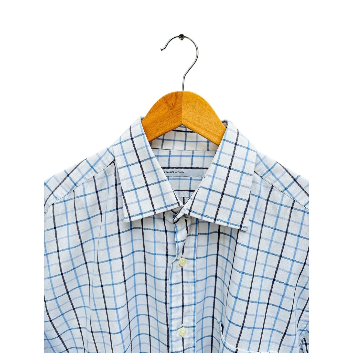 Spring/Summer 1995 White Checkered Shirt