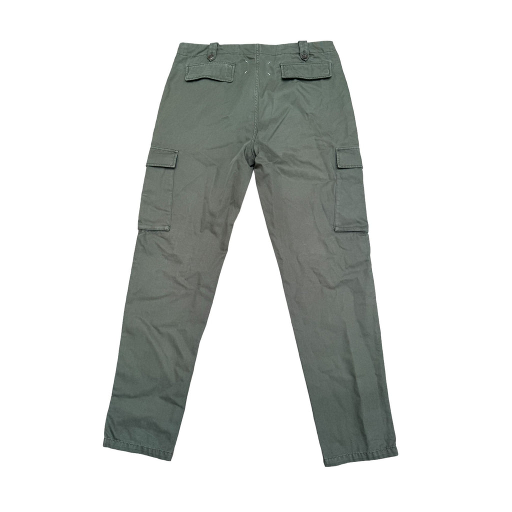 Kaki Cargo Pants Iconic 4 Stitches on the back