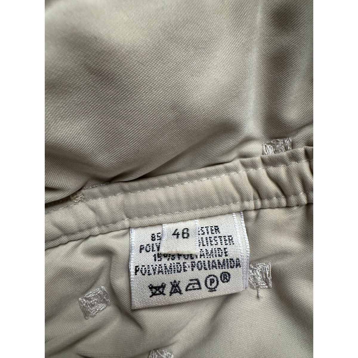 by Martin Margiela Early 2000s Taupe Grey Quilted Puffer Jacket