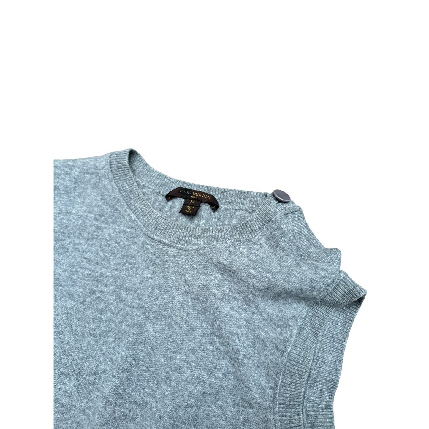 Grey Wool Cashmere Vest  Women