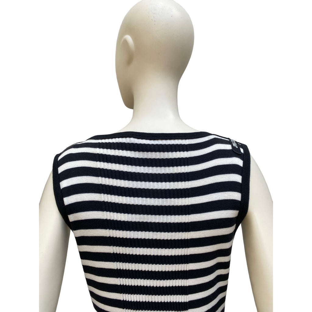 Vintage Knitted Striped Dress