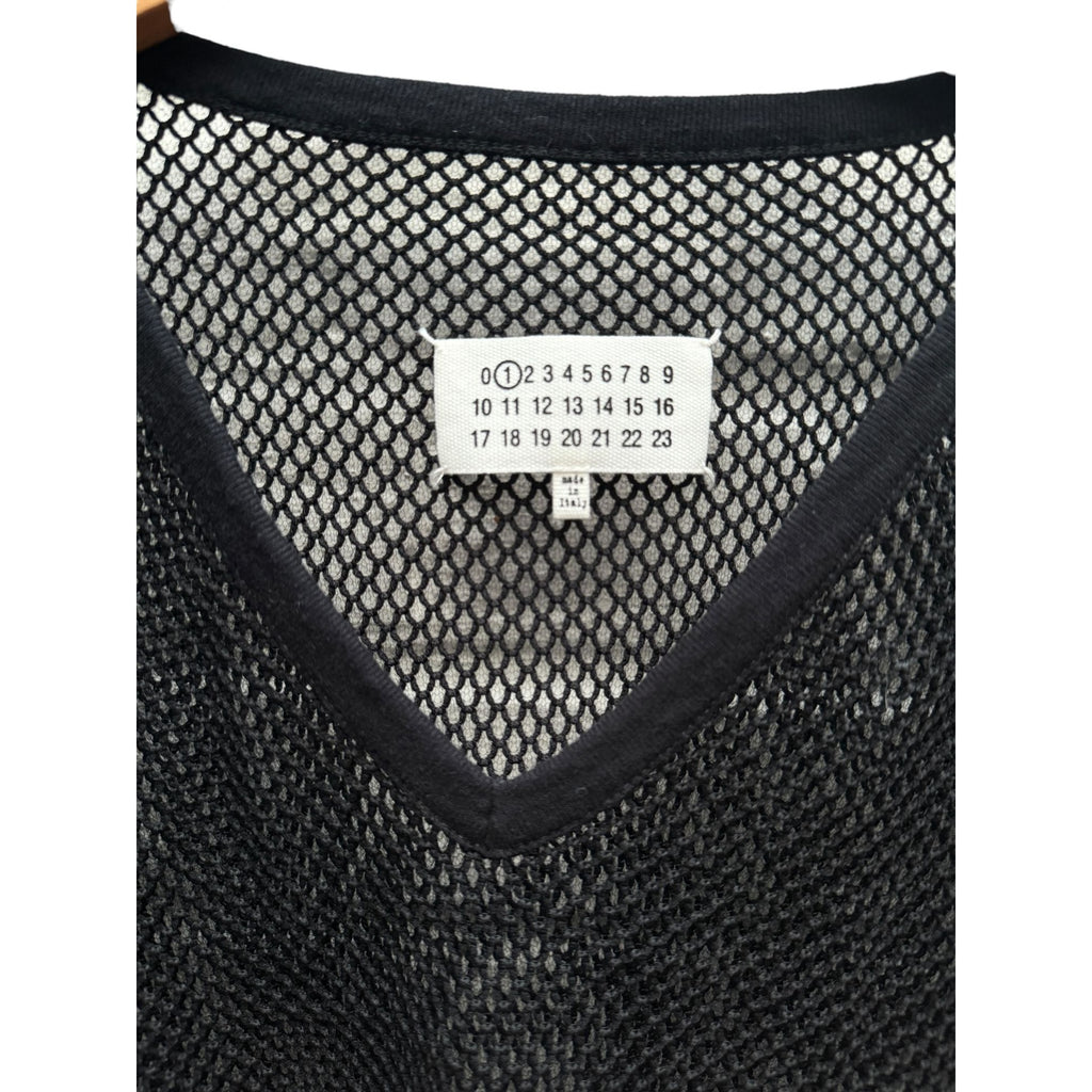 Black Nylon Mesh T-shirt Unisex