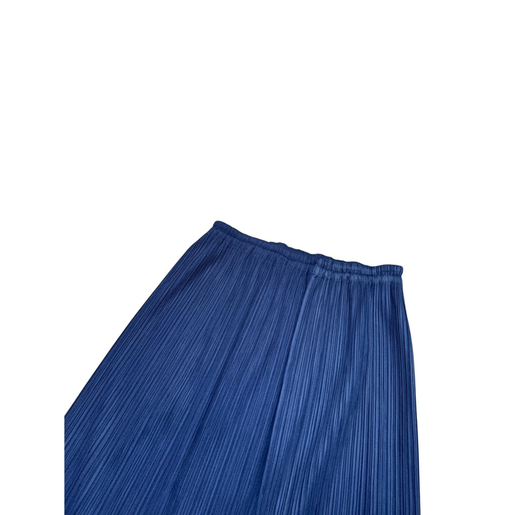 Navy Pleats Please Skirt