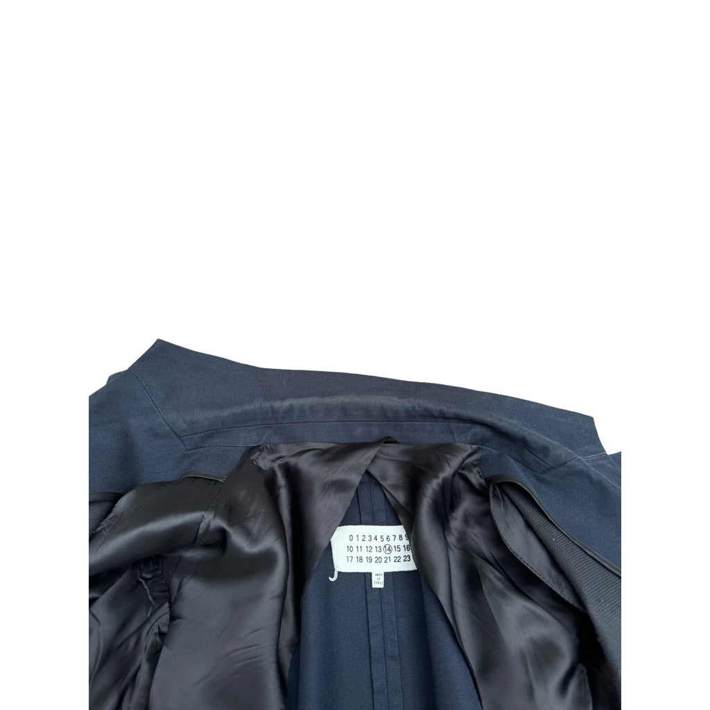 4 Stitches Navy Wool Blazer Jacket