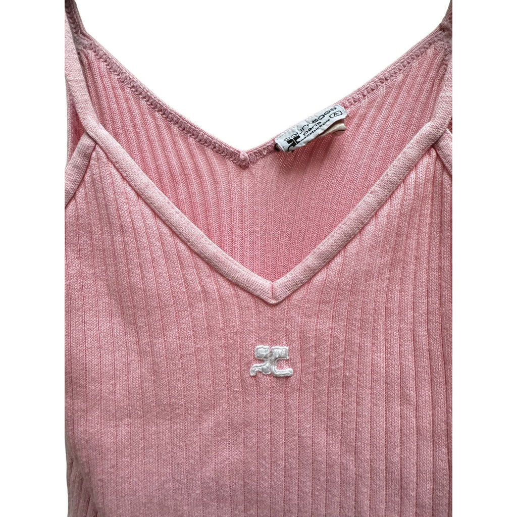 Vintage 1970s Pink Knitted Top