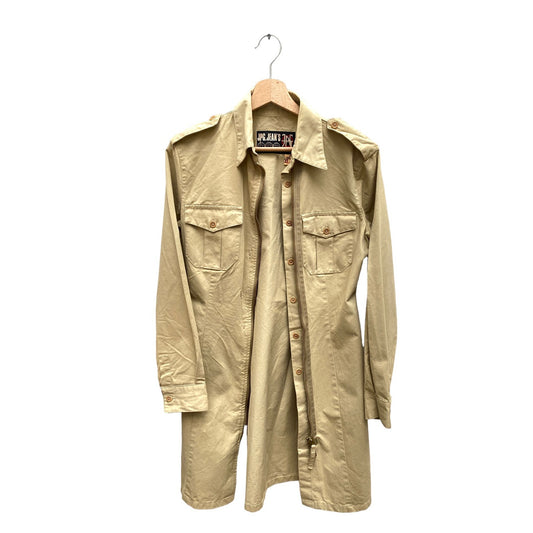 Vintage Beige Cotton Dress