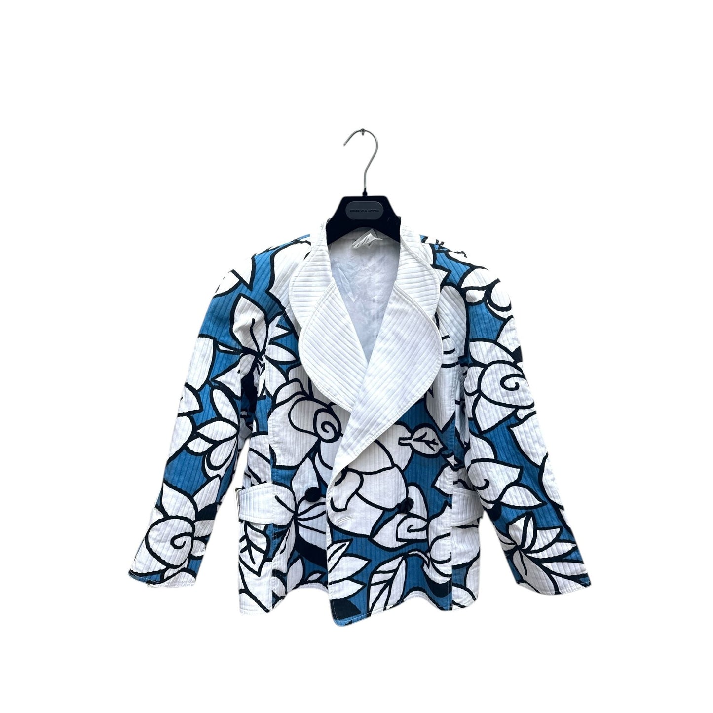 Vintage Floral Double Breasted Jacket
