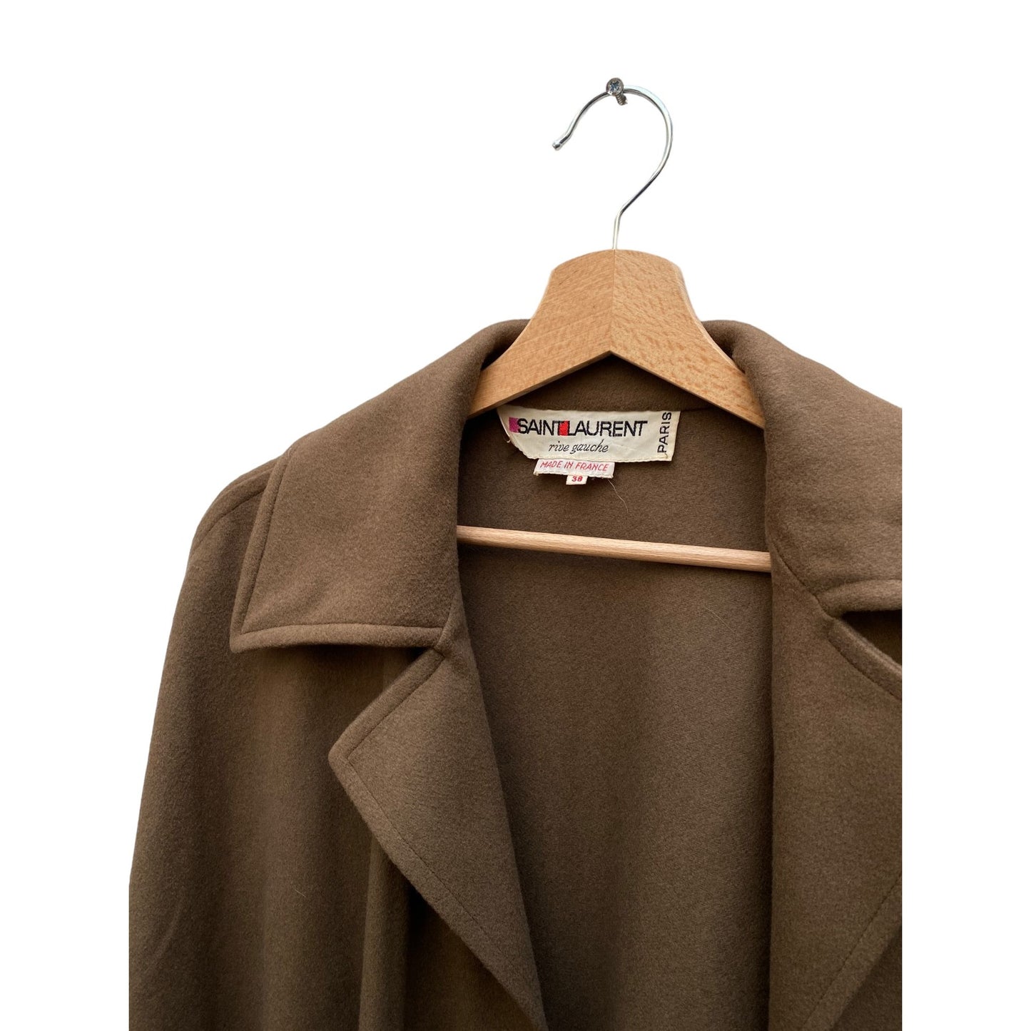 1970S Vintage Brown Wool Cape
