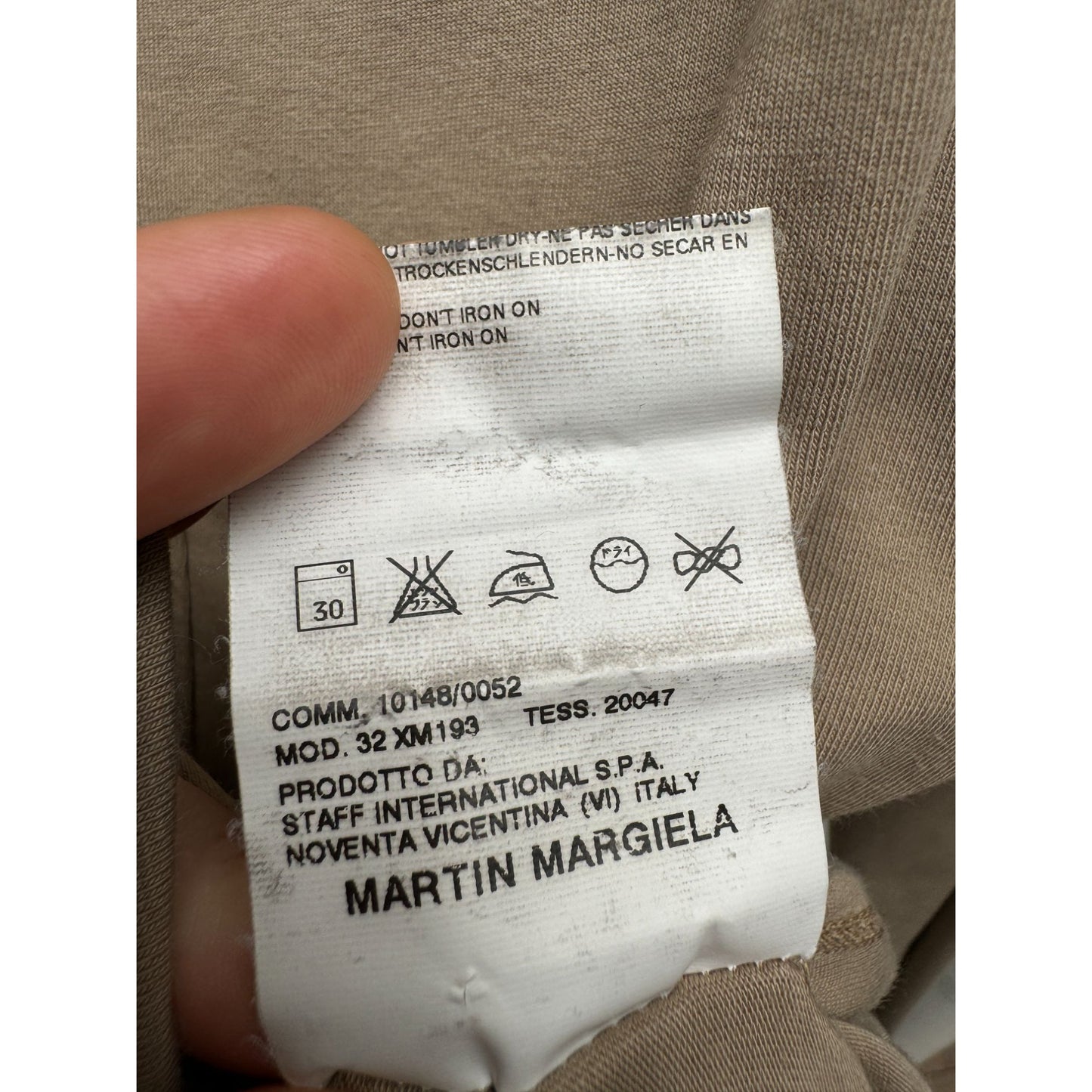 FW 2005 Beige LongSleeves Top