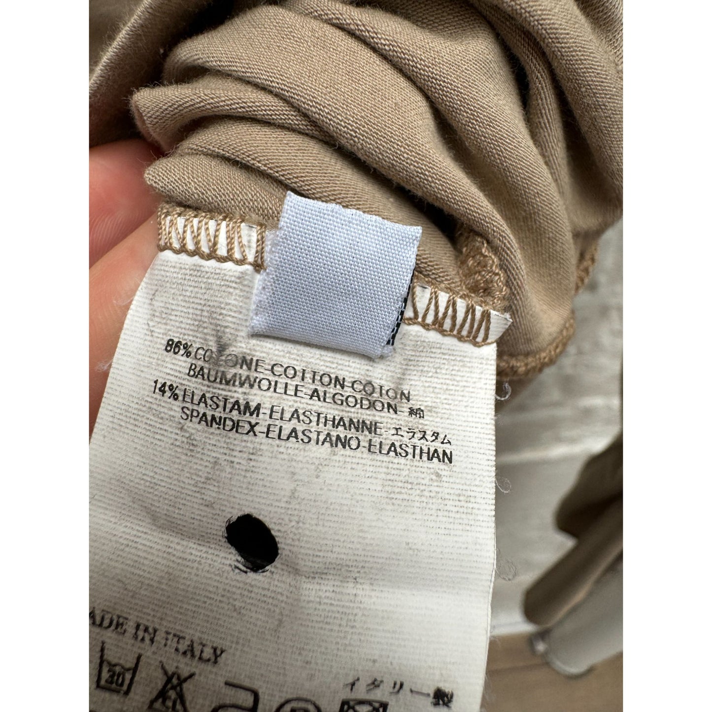 FW 2005 Beige LongSleeves Top