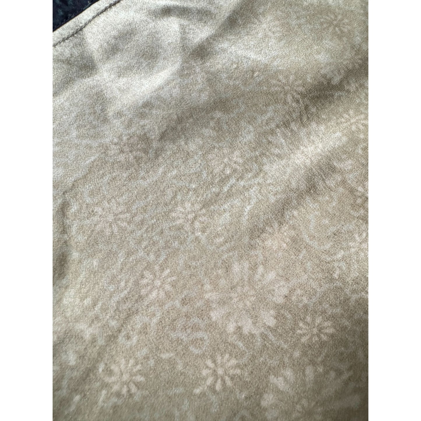 1990s White Blue Silk Wrap Skirt
