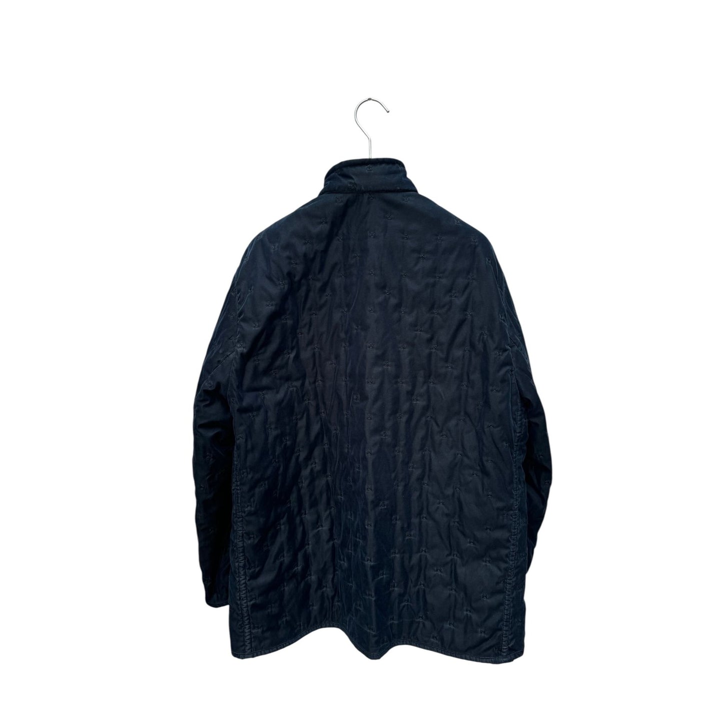 Navy Quilted Jacket