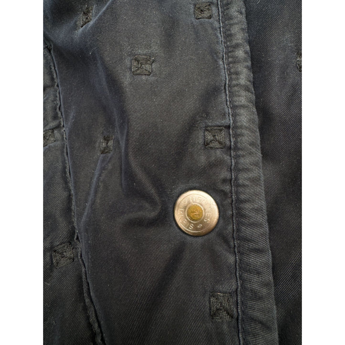 Navy Quilted Jacket