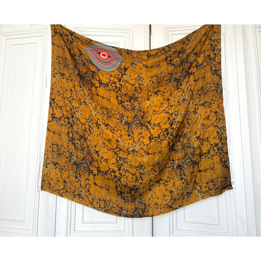 FW2018 – “Marble Eye” Printed Fabric Panel 